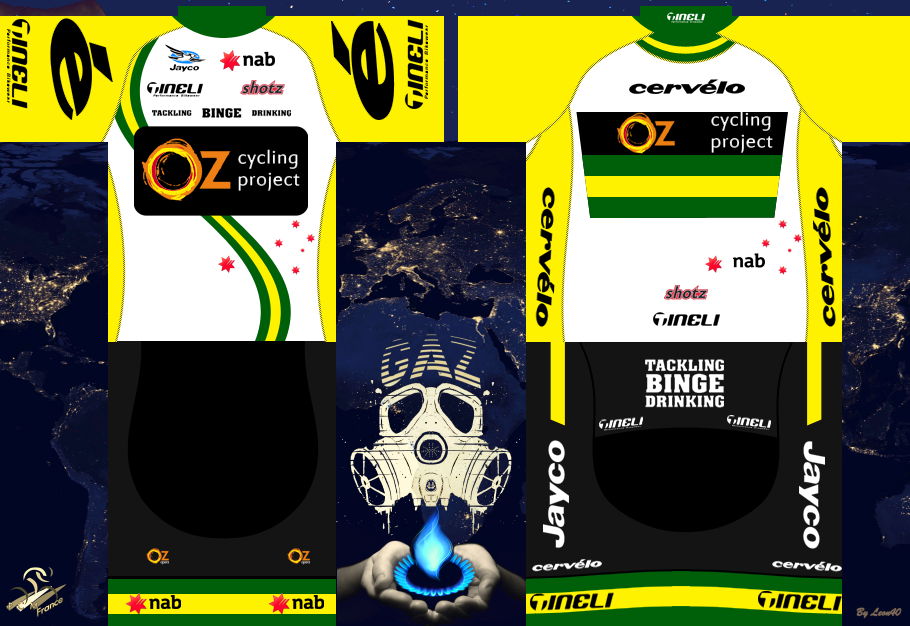 Main Shirt for The Oz Cycling Project