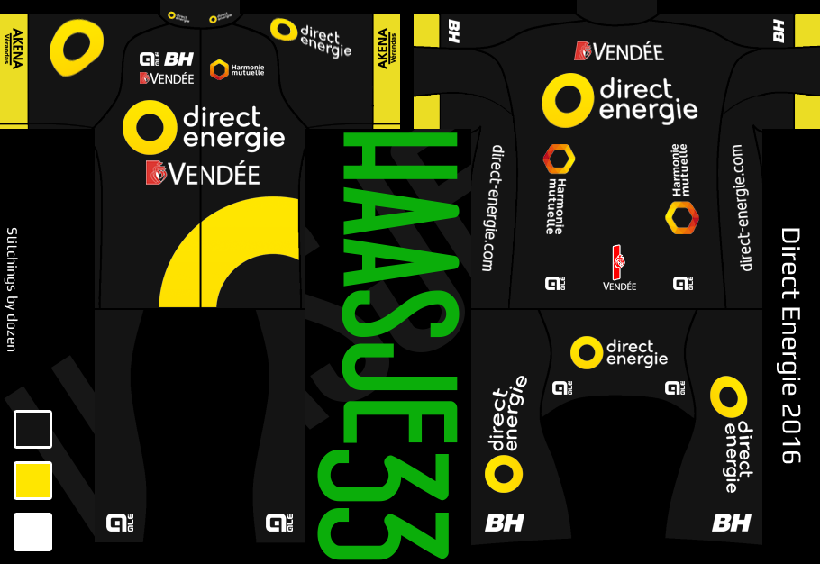 Main Shirt for Direct Energie