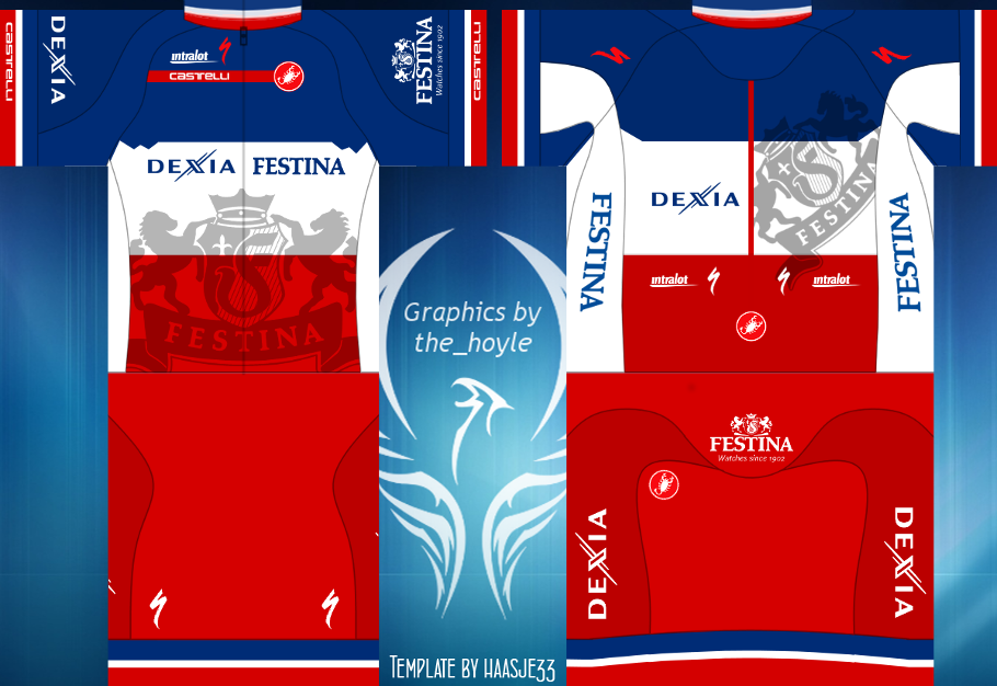 Main Shirt for Team Festina-Dexia