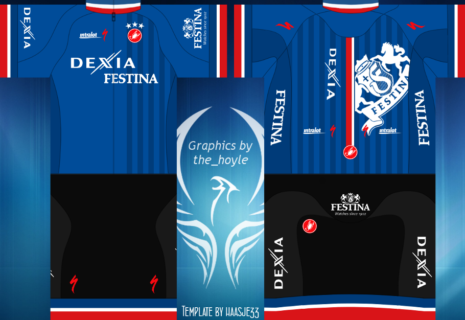 Main Shirt for Team Festina-Dexia