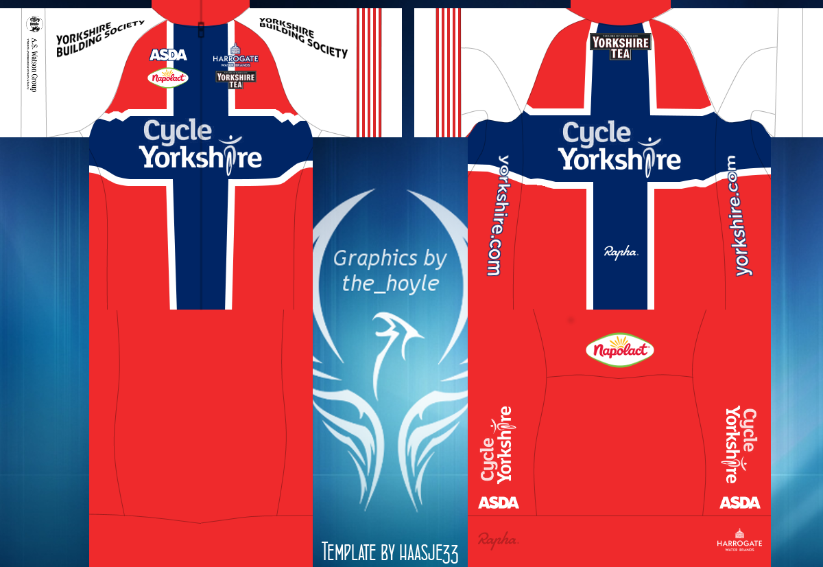 Main Shirt for cycleYorkshire s/b ASDA-Savers