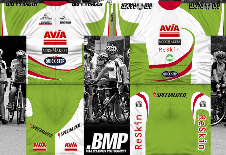 Main Shirt for Avia Cycling team