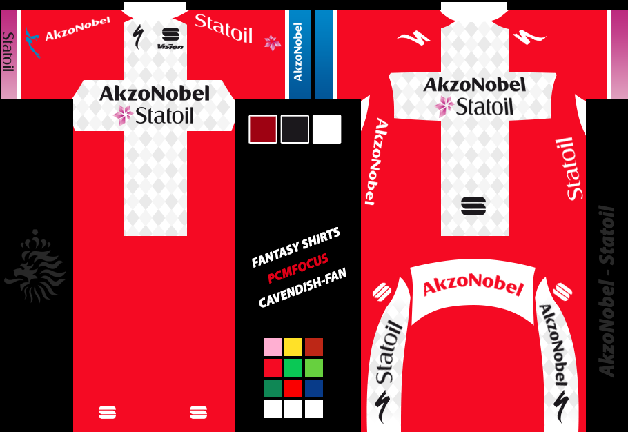 Main Shirt for AkzoNobel - Statoil