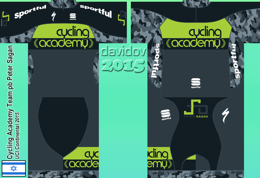Main Shirt for Cycling Academy Team