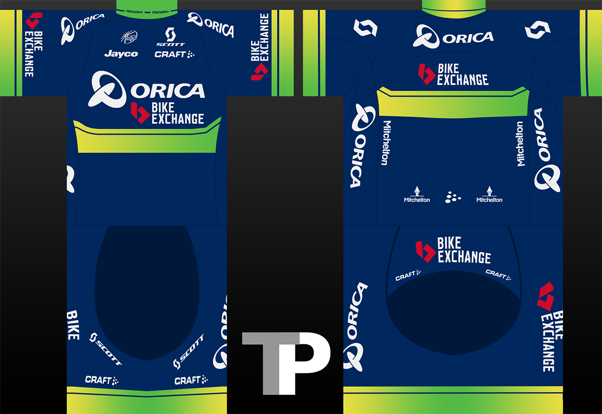 Main Shirt for Orica - BikeExchange
