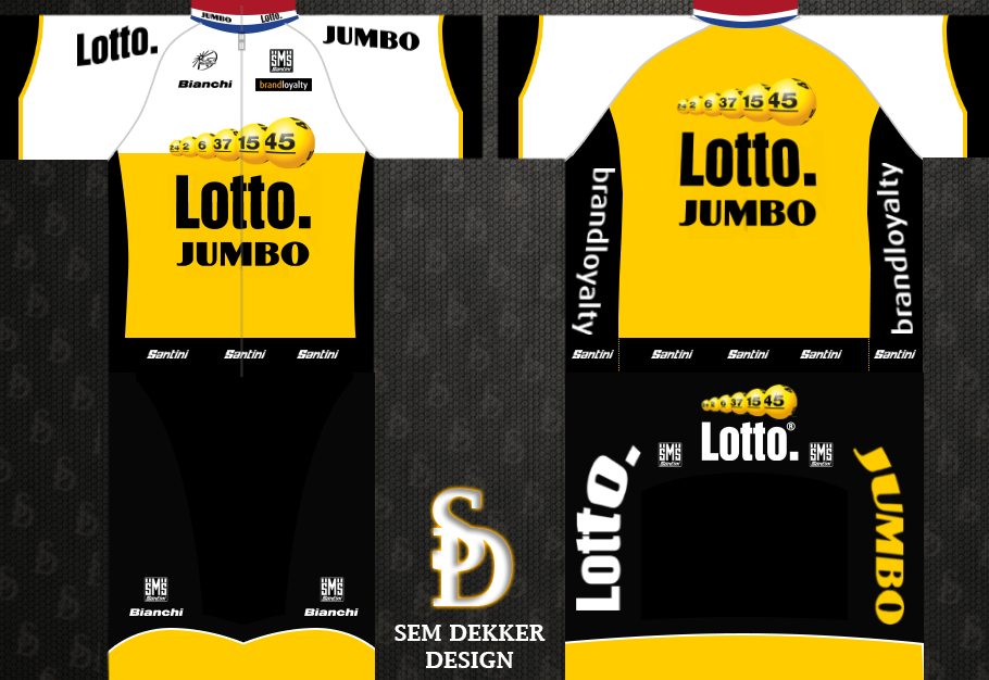 Main Shirt for Lotto NL - Jumbo