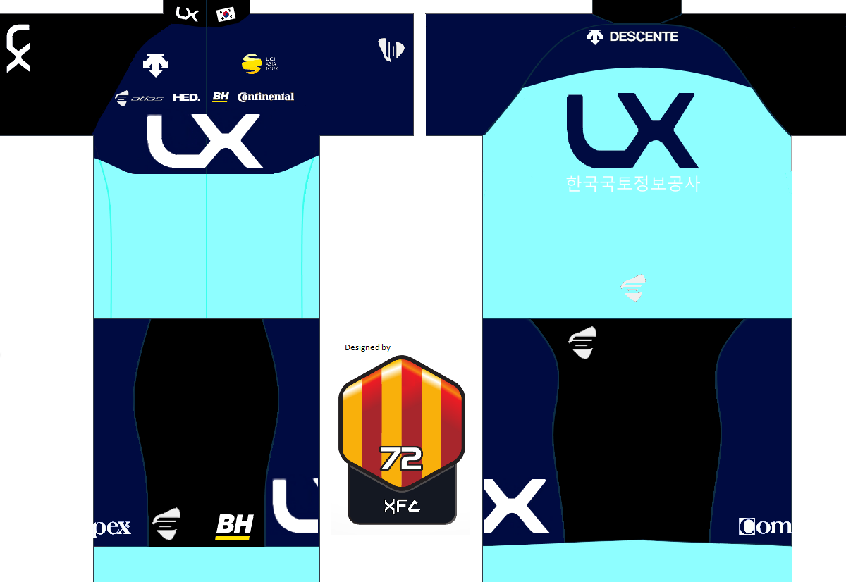 Main Shirt for LX Cycling Team