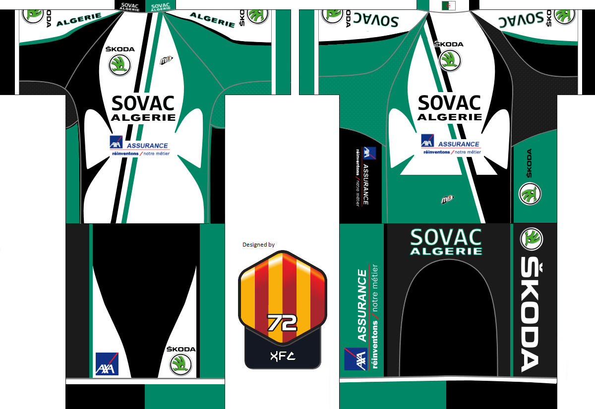 Main Shirt for Vélo Club Sovac