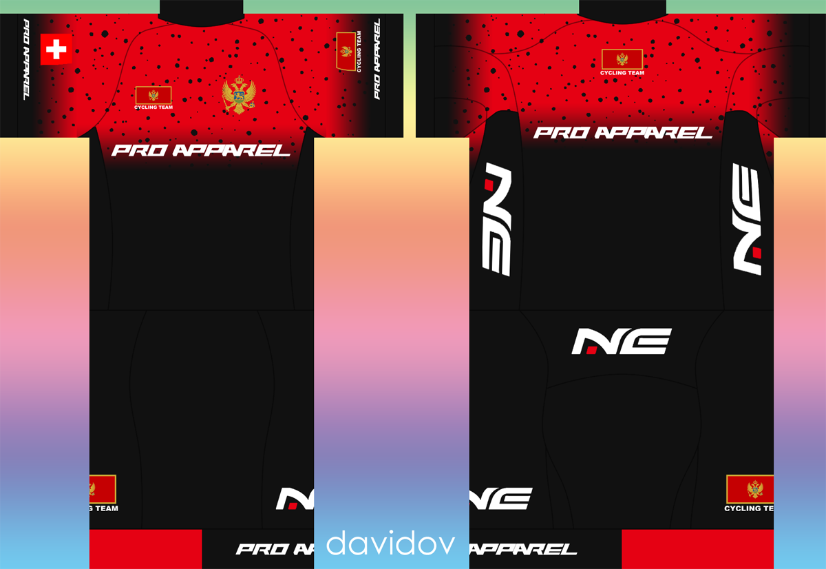 Main Shirt for Montenegro - Pro Apparel - NiCe