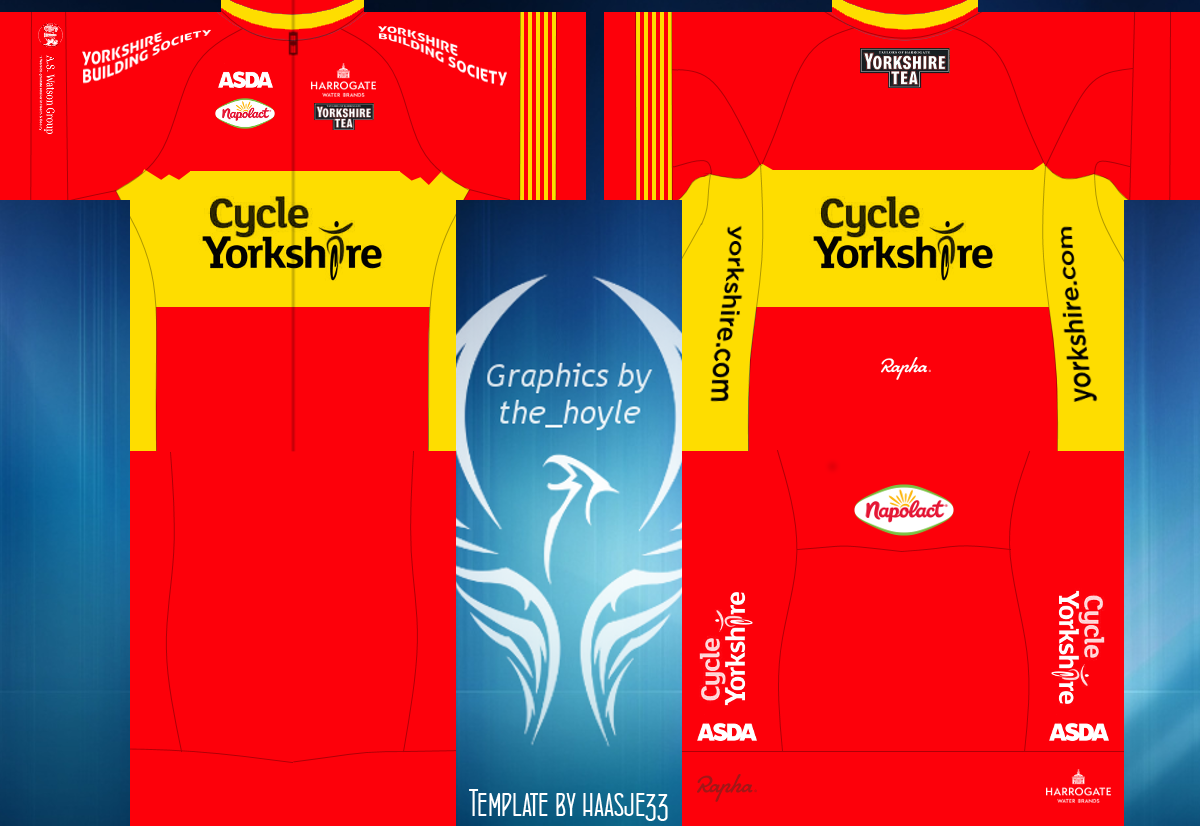 Main Shirt for cycleYorkshire s/b ASDA-Savers