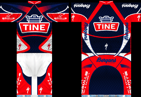 Main Shirt for Tine Cycling