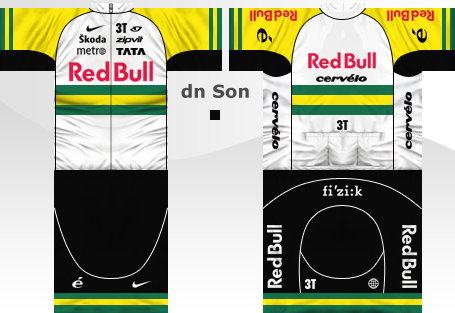 Main Shirt for Red Bull - Cervélo