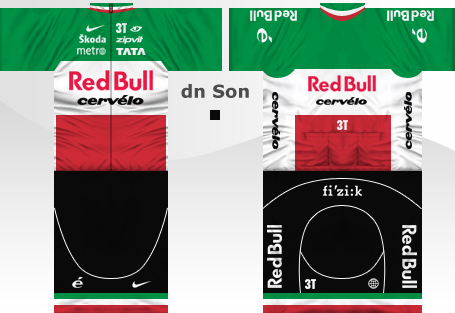 Main Shirt for Red Bull - Cervélo