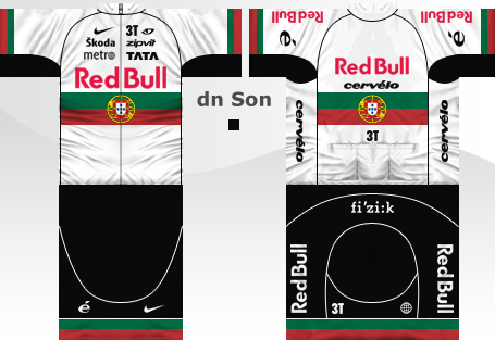 Main Shirt for Red Bull - Cervélo