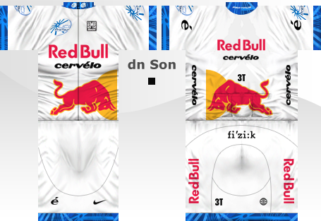 Main Shirt for Red Bull - Cervélo