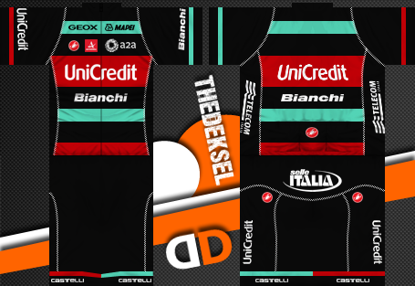Main Shirt for UniCredit - Bianchi