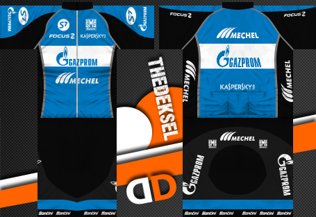 Main Shirt for Gazprom - Mechel