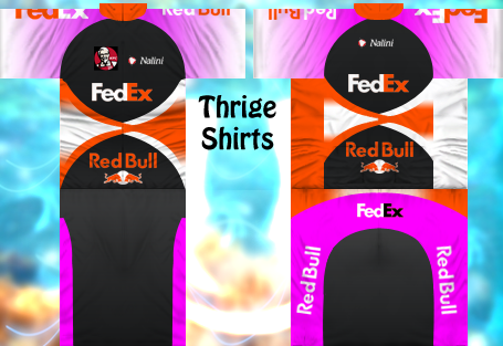 Main Shirt for FedEx-Red Bull