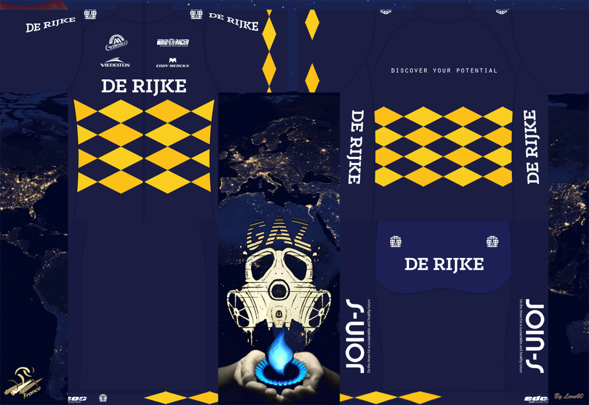 Main Shirt for Cyclingteam Joins - De Rijke