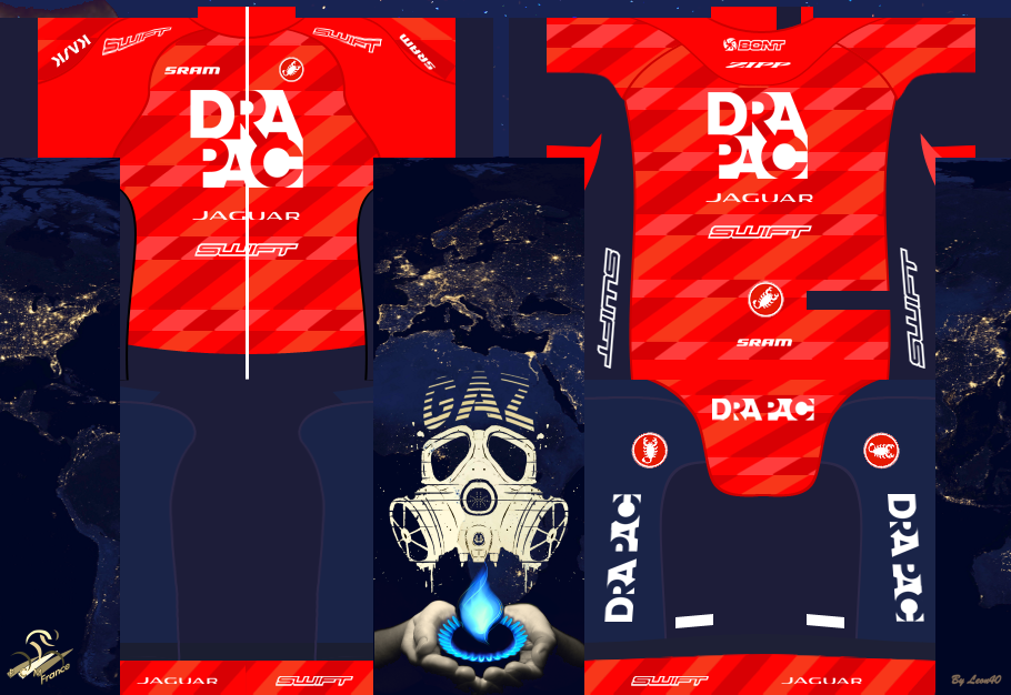 Main Shirt for Drapac Professional Cycling