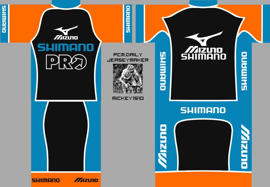 Main Shirt for Mizuno Shimano