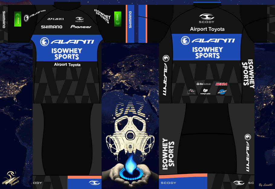 Main Shirt for Avanti IsoWhey Sports Cycling Team