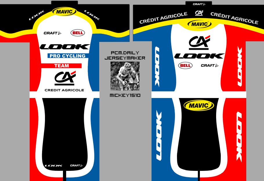 Main Shirt for Look Pro Cycling