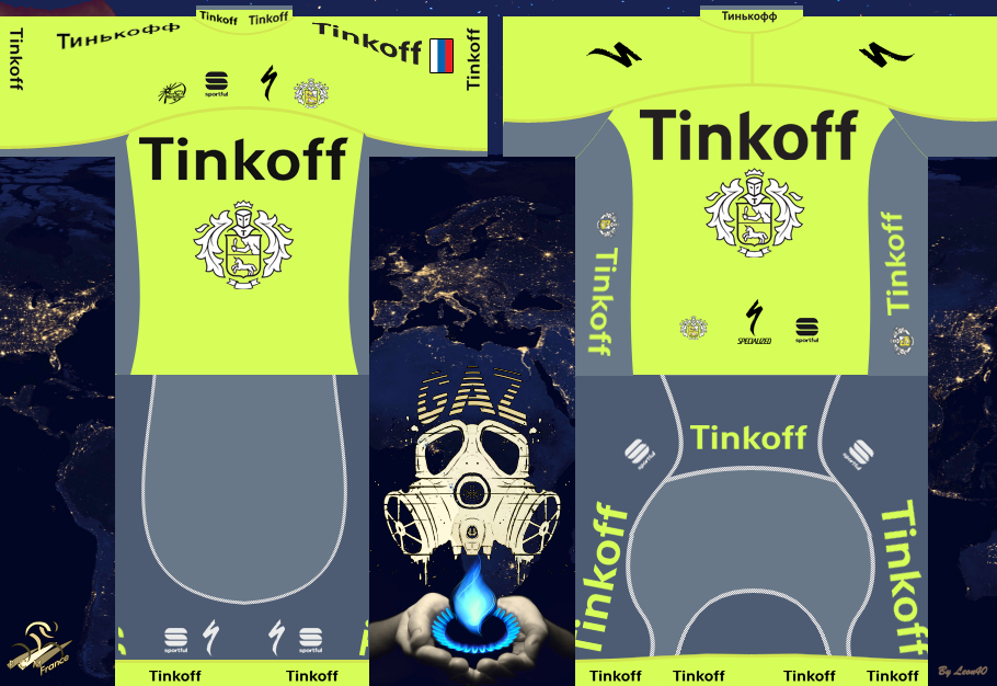 Main Shirt for Tinkoff Team