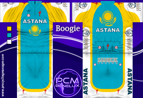 Main Shirt for Astana Team