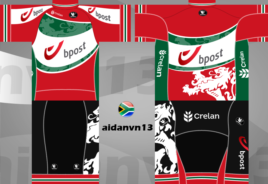Main Shirt for Bpost - Vlaanderen