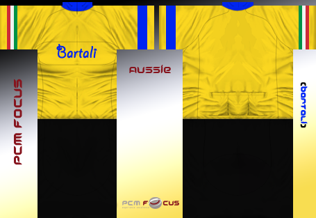 Main Shirt for Gino Bartali Memorial Cycling Team