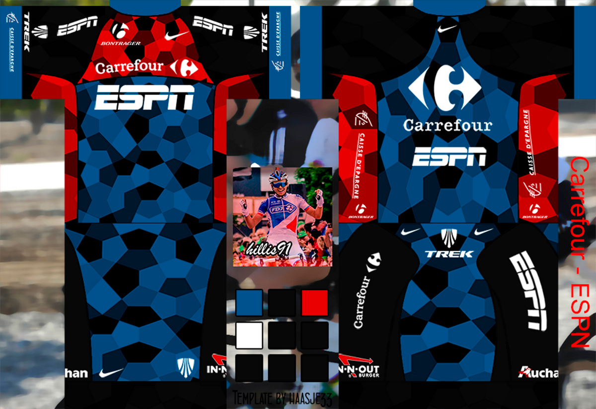 Main Shirt for Carrefour - ESPN