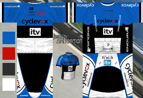Main Shirt for Cyclevox Continental Team