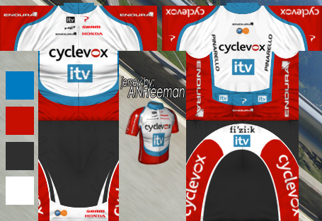 Main Shirt for Cyclevox Continental Team