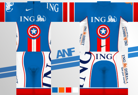 Main Shirt for ING Cycling-Project