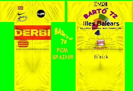 Main Shirt for Derbi - LaPierre Cycling Team