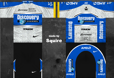 Main Shirt for Discovery Channel Pro Cycling Team