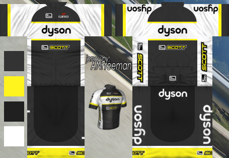 Main Shirt for Team Dyson