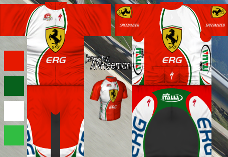 Main Shirt for Ferrari - ERG