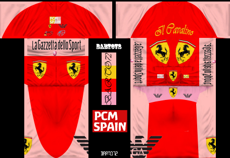 Main Shirt for Gazzetta Dello Sport - Ferrari Team