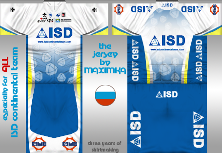Main Shirt for ISD continental team