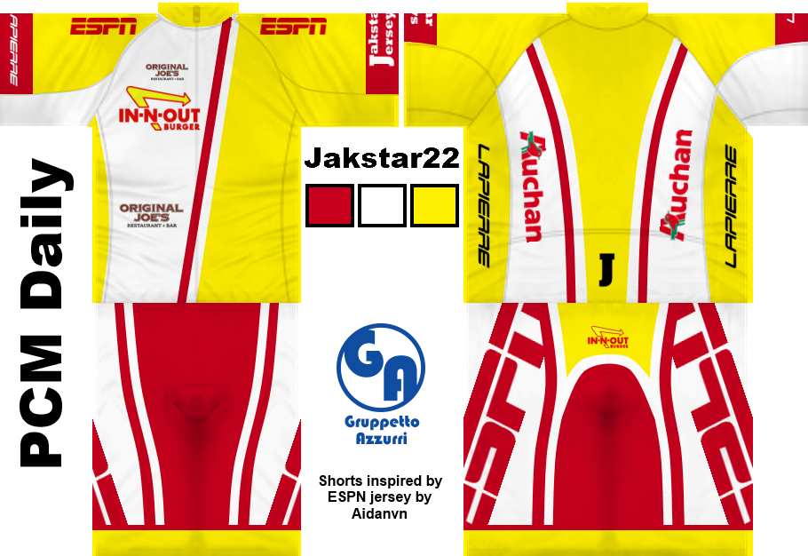 Main Shirt for In-n-Out Racing p/b Auchan