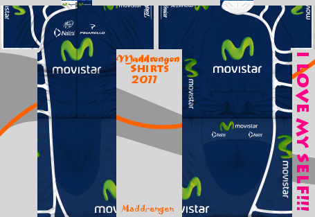 Main Shirt for Team Movistar