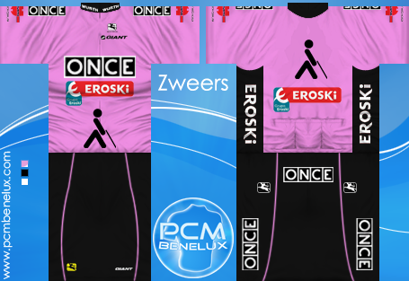 Main Shirt for ONCE - Eroski