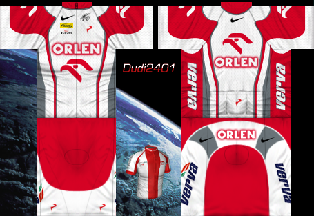 Main Shirt for Orlen Cycling Team