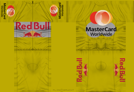 Main Shirt for Red Bull - MasterCard