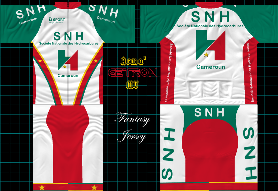 Main Shirt for SNH Cameroun