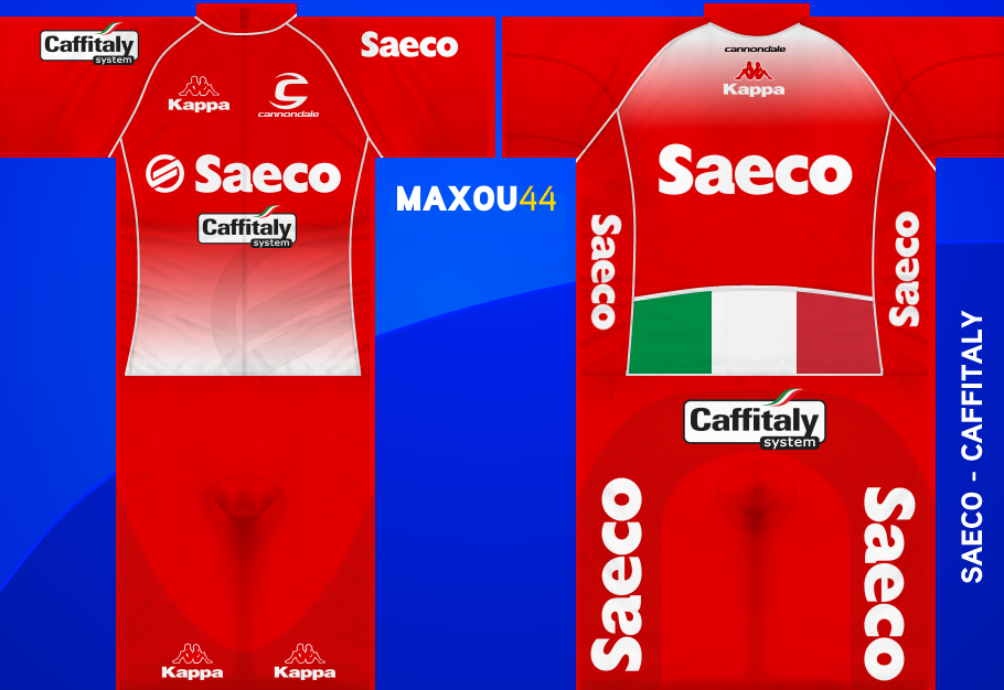 Main Shirt for Saeco - Cannondale