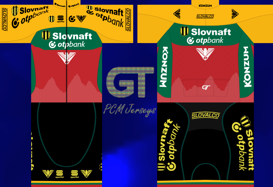 Main Shirt for Slovnaft - OTP Bank