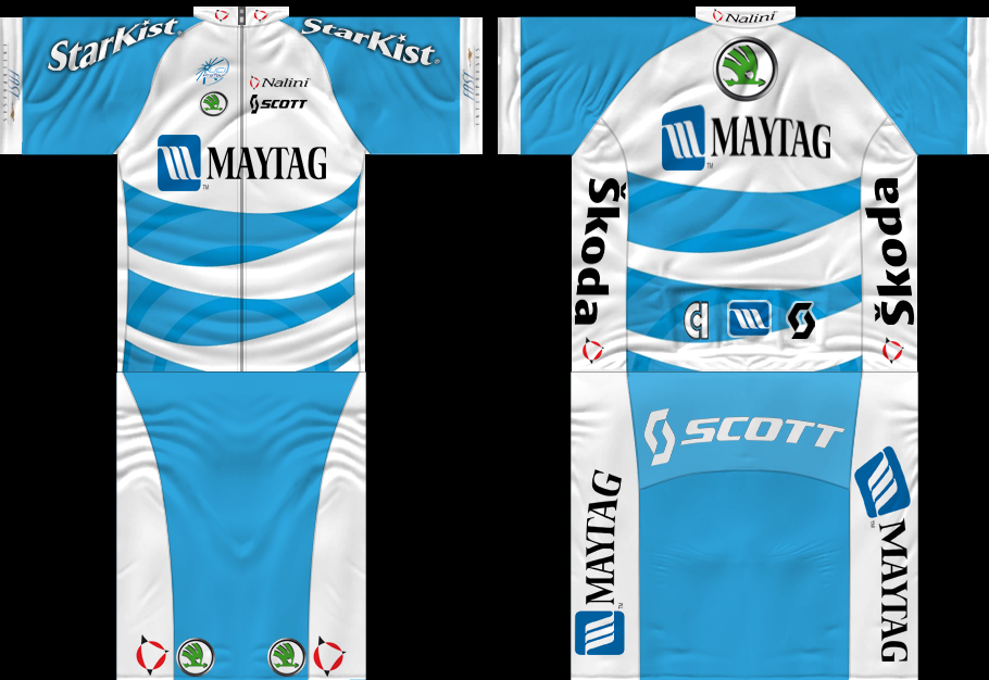Main Shirt for Team Maytag - Skoda